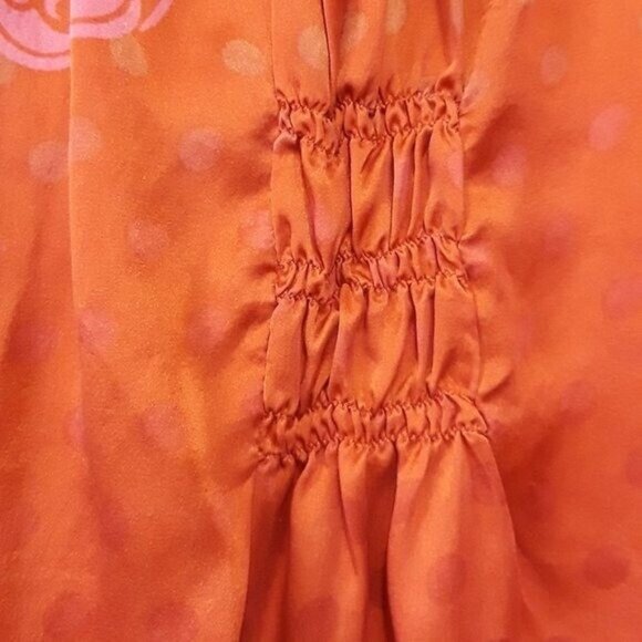 Vintage CAbi Womens True Love Tank Top Small Pink Paisley Silk BOHO Carrier #672 - Picture 8 of 12